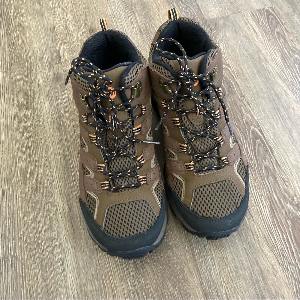 Merrell Big Kid's Moab 2 Mid Waterproof Leather Boot - Picture 2 of 8